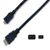 EAGLEGGO 6FT Micro-HDMI to HDMI Cable for Nikon COOLPIX P900 P610 P600 L820 L830 L840 S7000 S6900 S6800 S6500 S9900 S9600 S9700 S9400 S9500 W100 AW110 AW120 AW130 A900 B500 B700 Digital Camera view 1