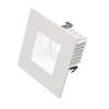 Nicor Lighting 2 inch Square LED Downlight in White, 2700K (DQR2-10-120-2K-WH) view 2