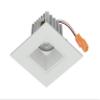 Nicor Lighting 2 inch Square LED Downlight in White, 2700K (DQR2-10-120-2K-WH) view 3