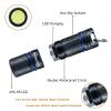 SdeNow Mini Flashlight Keychain with Micro USB Rechargeable Tiny Flashlight Brightness can Achieve up to 200 lumens for EDC Torch view 3