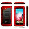 Beasyjoy for iPhone SE 2022/2020/ 8/7 Metal Case, Waterproof Heavy Duty Case with Screen Protector, Full Body Protection Military Grade Shockproof Defender Durable Sturdy Rugged Aluminum Case, Red view 4
