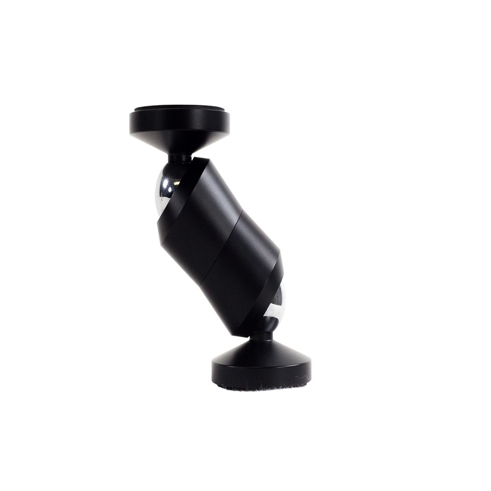 CLUTCHIT The Original Dual Magnetic Movable Phone Holder and Tablet Mount (Matte Black)