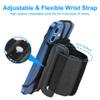 VUP Wristband Phone Holder for Running, 360 Rotatable Forearm Sports Armband for iPhone 17/16/15/14/13/Pro Max/Pro/Mini/12/11/SE 2020/Xs/XR/X/8/7/Plus, Fits All 4-6.7 Inch Smartphones (Black-Small) view 4