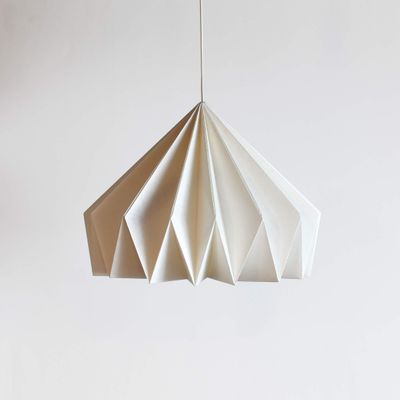 Brownfolds Paper Origami Lamp Shade; Vanilla Bliss Dual Pack White