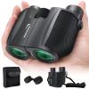 Aurosports 10x25 Binoculars for Adults and Kids, Large View Compact Binoculars for Bird Watching, Easy Focus Small Binocular with Low Light - Ideal for Theater Concerts Travel Hunting Hiking view 1