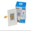 NICOR Lighting 2 inch Square LED Downlight in White, 4000K (DQR2-10-120-4K-WH) view 1
