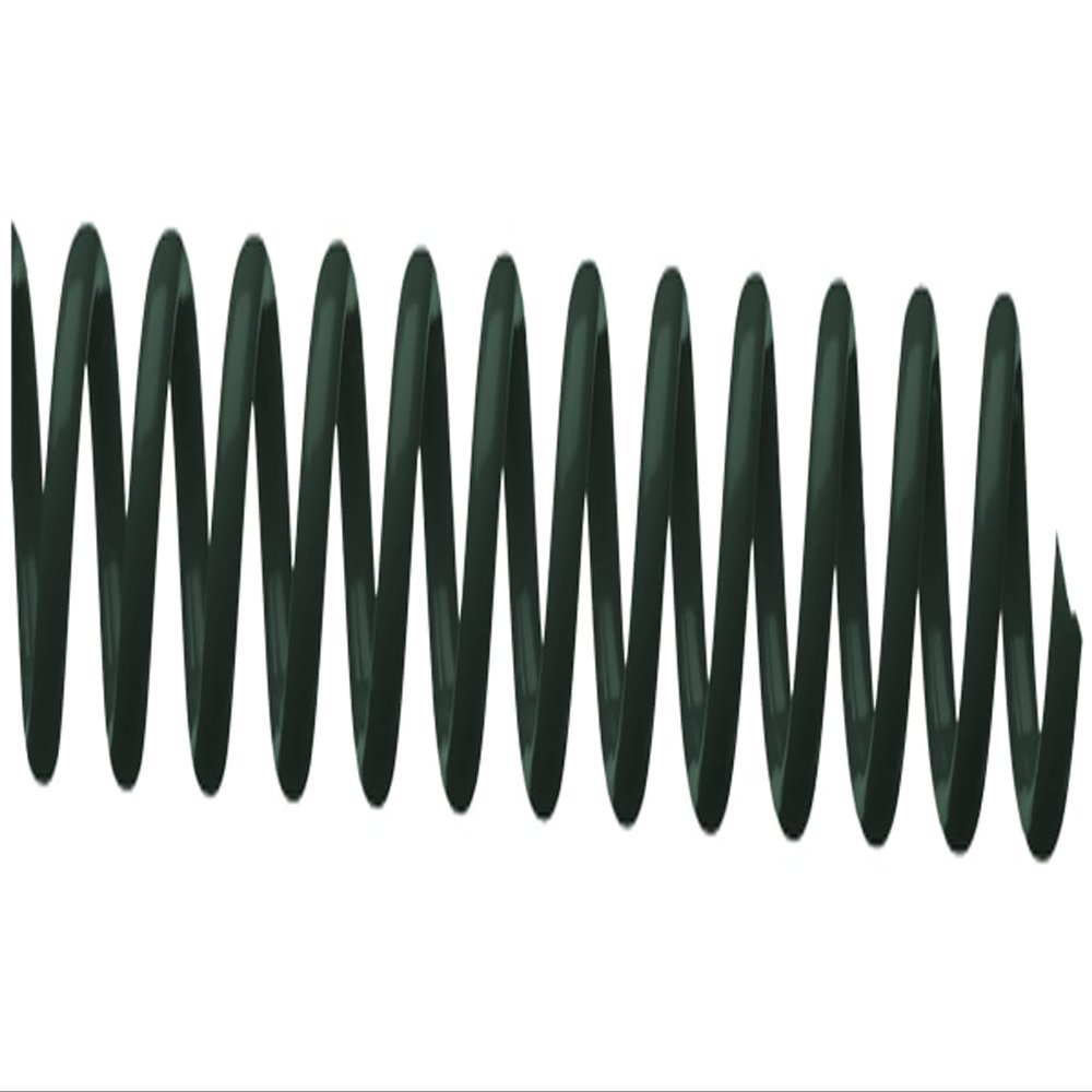 Spiral Binding Coils 6mm x 381mm (1/4 x 15-inch) 4:1, Dark Green