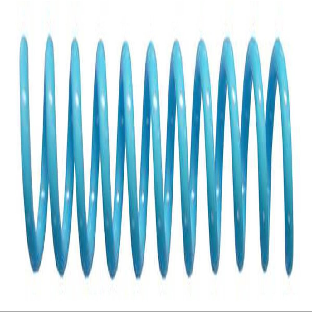 Spiral Binding Coils 6mm x 305mm (1/4 x 12-inch) 4:1, Baby Blue