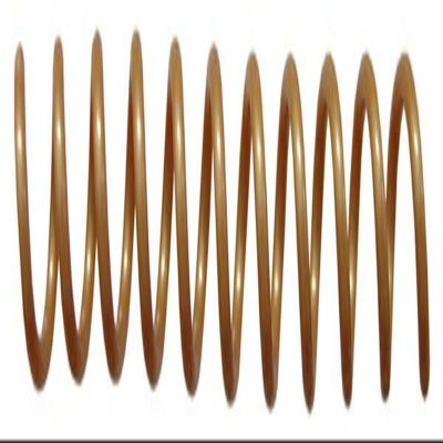 Spiral Binding Coils 6mm x 914mm (1/4 x 36-inch) 4:1, Gold, 100-Pack