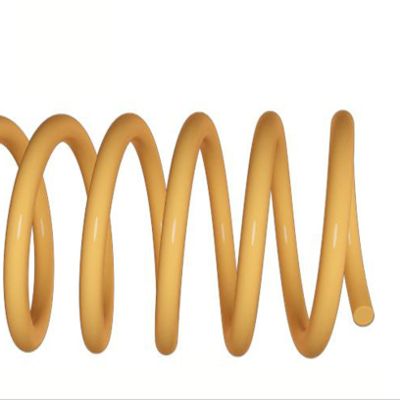 Spiral Binding Coils 6mm x 381mm (1/4 x 15-inch) 4:1 Golden Yellow