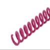 Spiral Binding Coils 6mm x 381mm (1/4 x 15-inch) 4:1, Fuschia view 2