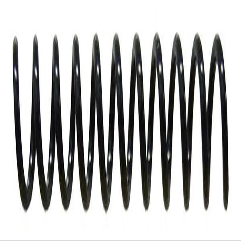 Recycled Spiral Binding Coils 6mm x 914mm (1/4 x 36-inch) 4:1 Black