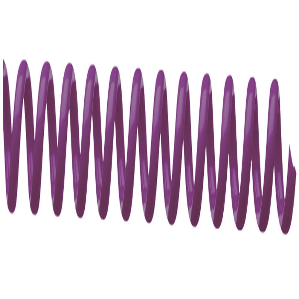 Spiral Binding Coils 6mm x 914mm (1/4 x 36-inch), Wynn's Purple