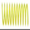 Spiral Binding Coils 6mm x 381mm (1/4 x 15-inch) 4:1, Neon Yellow view 1