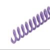 Spiral Binding Coils 6mm x 381mm (1/4 x 15-inch) 4:1, Lilac, 100 Pack view 1