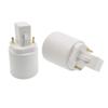 E-Simpo 12pcs G24d to E26/e27 Adapter(NOT GY24D) 2P CFL Socket Adapter 21.8mm G24 to E26/E27, GX24d to E27 Lamp Base Converter, Rohs. 2P in Cross,Need Bypass The Ballast! (12-Pack) view 3