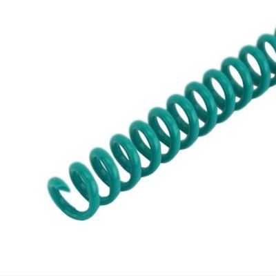 Spiral Binding Coils 7mm x 381mm (9/32 x 15-inch) 4:1, Teal, 100 Pack