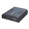 AGPTEK HDMI KVM Extender(Only Receiver) Over Single Cat 5/5E/6/7 Ethernet Cable- Signal Extension Up to 120m/365Ft- Ultra HD 1080p@60Hz view 1