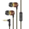 House of Marley Smile Jamaica: Wired Earphones with Microphone, Noise Isolating Design, and Sustainable Materials, Brass view 1