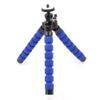 Mini Portable Flexible Sponge Octopus Tripod Bracket Stand Mount Phone Holder for Cell Phone for Gopro and Digital Cameras (Blue) view 2