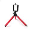 Mini Portable Flexible Sponge Octopus Tripod Bracket Stand Mount Phone Holder for Cell Phone for Gopro and Digital Cameras (Red) view 1