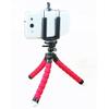 Mini Portable Flexible Sponge Octopus Tripod Bracket Stand Mount Phone Holder for Cell Phone for Gopro and Digital Cameras (Red) view 2