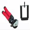 Mini Portable Flexible Sponge Octopus Tripod Bracket Stand Mount Phone Holder for Cell Phone for Gopro and Digital Cameras (Red) view 3