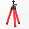 Mini Portable Flexible Sponge Octopus Tripod Bracket Stand Mount Phone Holder for Cell Phone for Gopro and Digital Cameras (Red) view 4