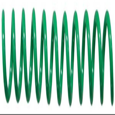 Spiral Binding Coils 7mm x 381mm (9/32 x 15-inch) 4:1, Green, 100/pk