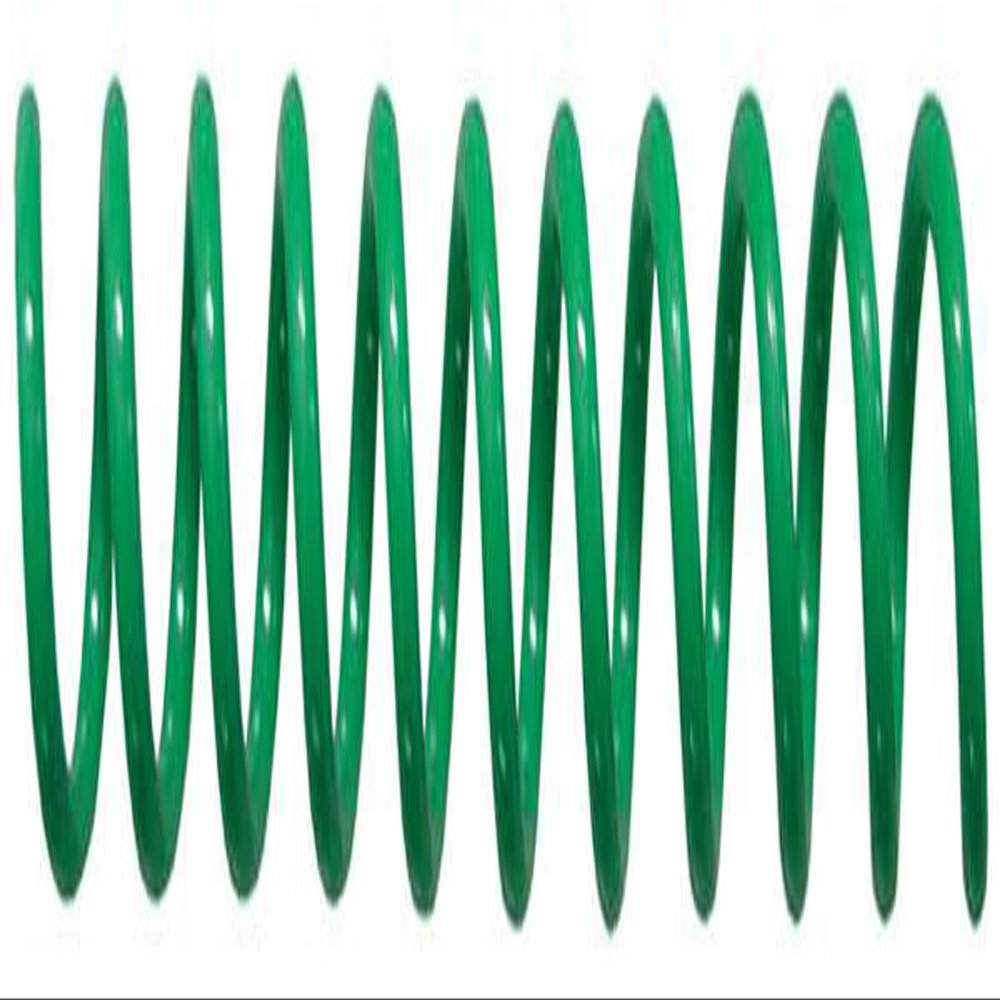 Spiral Binding Coils 7mm x 381mm (9/32 x 15-inch) 4:1, Green, 100/pk
