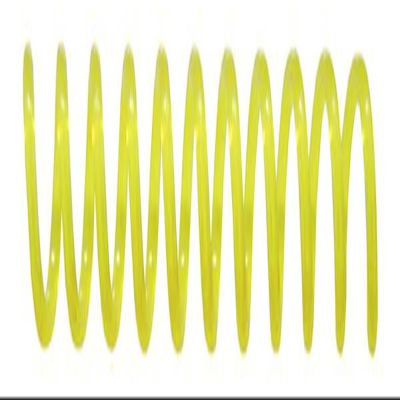 Spiral Binding Coils 7mm x 381mm (9/32 x 15-inch), Neon Yellow