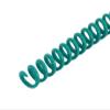 Spiral Binding Coils 7mm x 914mm (9/32 x 36-inch) 4:1, Teal, 100pk view 1