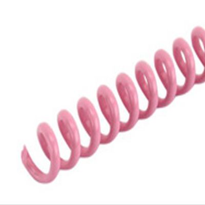 Spiral Binding Coils 7mm x 381mm (9/32 x 15-inch), Pink, 100/Pack