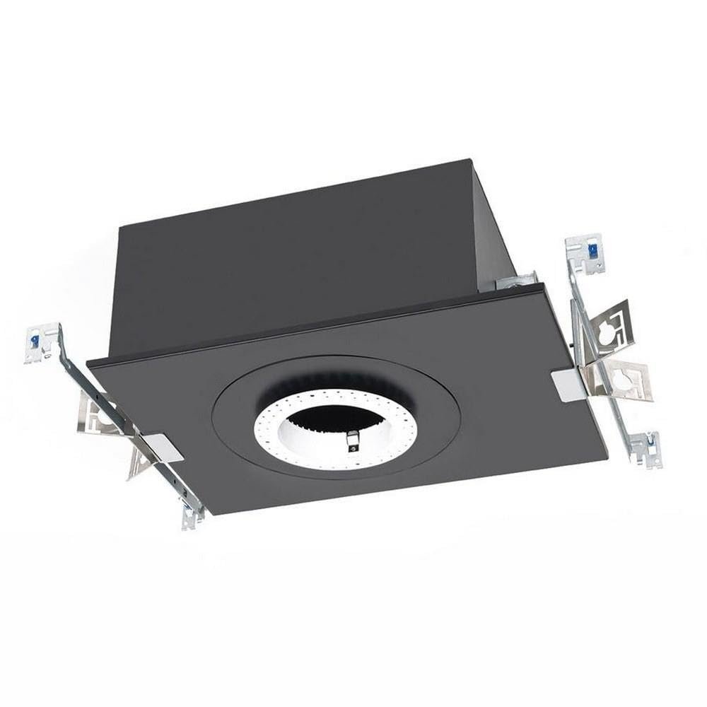 WAC Lighting R4RNL-25 Volta-25W 1 LED Recessed Housing for Round Invisible Trim in Contemporary Style-13.13 Inches Wide by 6.65 Inches High