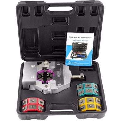 MABELSTAR Hydraulic A/C Hose Crimper kit ;AC repair tools; Handheld Hose crimping tools; Hose crimper;Hose crimping tool top quliaty