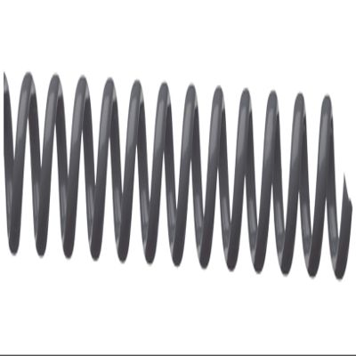 Spiral Binding Coils 7mm x 381mm (9/32 x 15-inch) 4:1, Grey, 100/pk