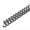 Spiral Binding Coils 7mm x 381mm (9/32 x 15-inch) 4:1, Grey, 100/pk view 2