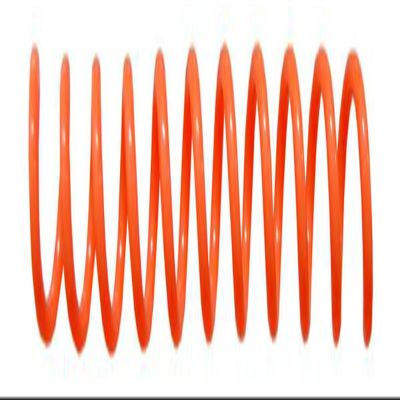 Spiral Binding Coils, 7mm x 914mm (9/32 x 36-inch), Tangerine