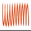 Spiral Binding Coils, 7mm x 914mm (9/32 x 36-inch), Tangerine view 1