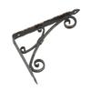 Richelieu Hardwear 4975ORB090V Onward 9-1/8 in. (232 mm) x 7-1/8 in. (181 mm) Traditional Decorative Shelf Bracket, Oil-Rubbed Bronze Finish view 1