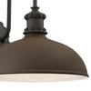 THE GREAT OUTDOORS 71251-662 Escudilla Outdoor Wall Mount, 1-Light, 100 Total Watts, 12-in H x 11.75-in W, Textured Bronze view 3