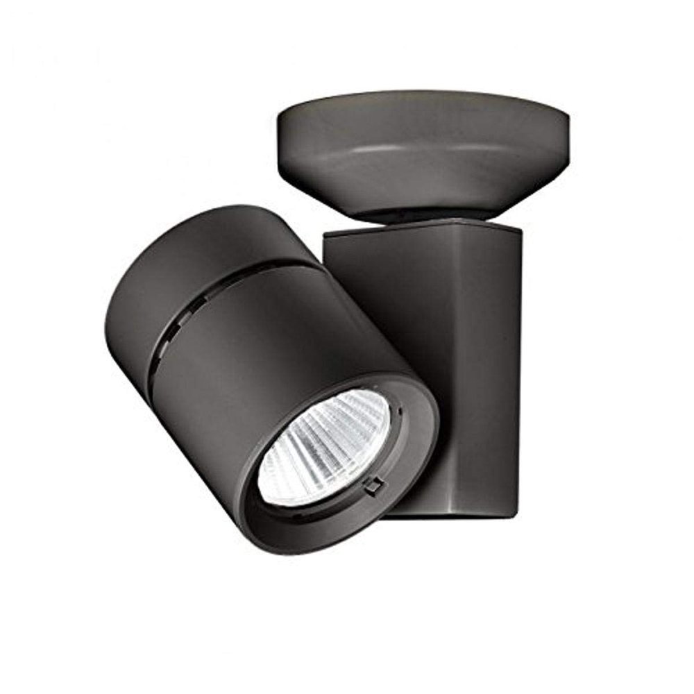 WAC Lighting MO-1035F-927-BK Exterminator II LED Energy Star Monopoint Flood Beam 90CRI 2700K Warm White 90 CRI, Black
