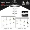 JOMITOP 150W Led High Bay Light Bulb UFO 5000k,Dimmable 22500 Lumens Listed(600W HID/HPS Equivalent) Bright White, Industrial Highbay Warehouse Light Fixtures, AC 90-277V Waterproof IP65 1Pack view 3