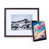 iFrame iPad Frame | Turn Your iPad Into A Beautiful Interactive Digital Picture Frame | Perfect at Home Or Work | Includes Table Stand and Wall Mount for All 9.7 iPads-Black view 1