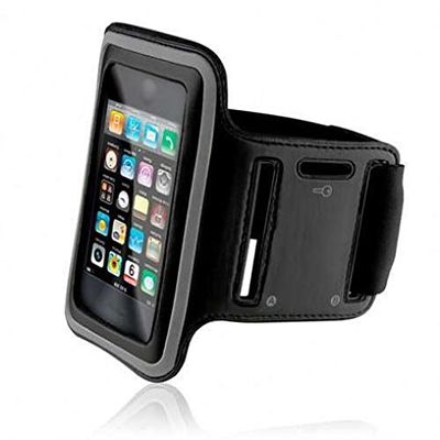 Moto Z Play Droid Compatible Armband Sports Gym Workout Cover Case Running Arm Strap Band Pouch Neoprene Black for Motorola Moto Z Play Droid