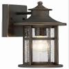 Minka Lavery Outdoor Wall Light 72551-143C Highland Ridge Exterior Wall Lantern, 1-Light 60 Watts, Oil Rubbed Bronze view 3