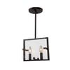 Artcraft Lighting Harbor Point 2-Light Pendant, Satin Nickel view 1
