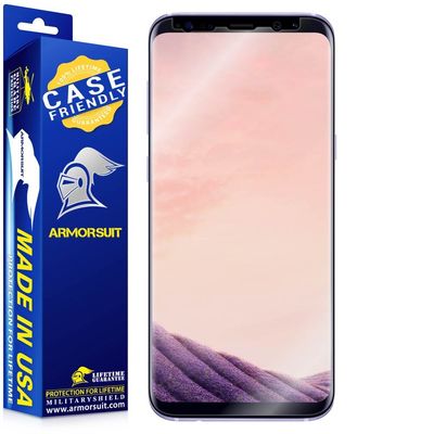 ArmorSuit 2 Pack for Samsung Galaxy S8+ (6.2 Inch) Screen Protector HD Clear MilitaryShield Film - Made in the USA