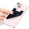 SHANSHUI Phone Credit Card Holder, 3 Pack Strong Sticky Cell Phone Wallet Stick On Card Holder for Phone Case Fits for All Smartphones - Black view 4