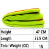 RK SAFETY Washable Cover,Cap, Neckshade (Hi-Vis Lime,1EA) view 4